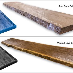 Live Edge Wood-Slab Concrete Molds