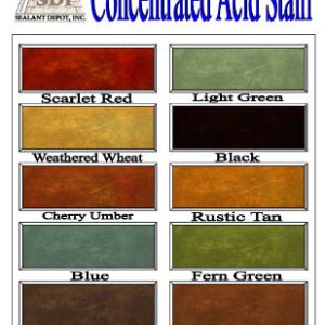 SDI Concentrated Acid Stain