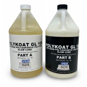 SDI PolyKoat GL 100 Slow Cure Polyaspartic Polyurea Coating