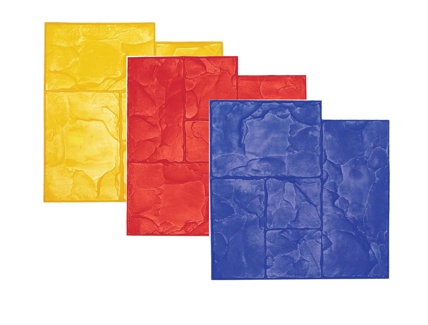 Brickform - Ashlar Cut Slate Stamp Set – FM-3125S-PRO (Pro Series)